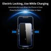 Wireless Charger Car Stand Phone Holder Dual Coil Fast Charging Station For Samsung Z Flip 4 3 2 S21 S20 S10 iPhone 15 14 13 12