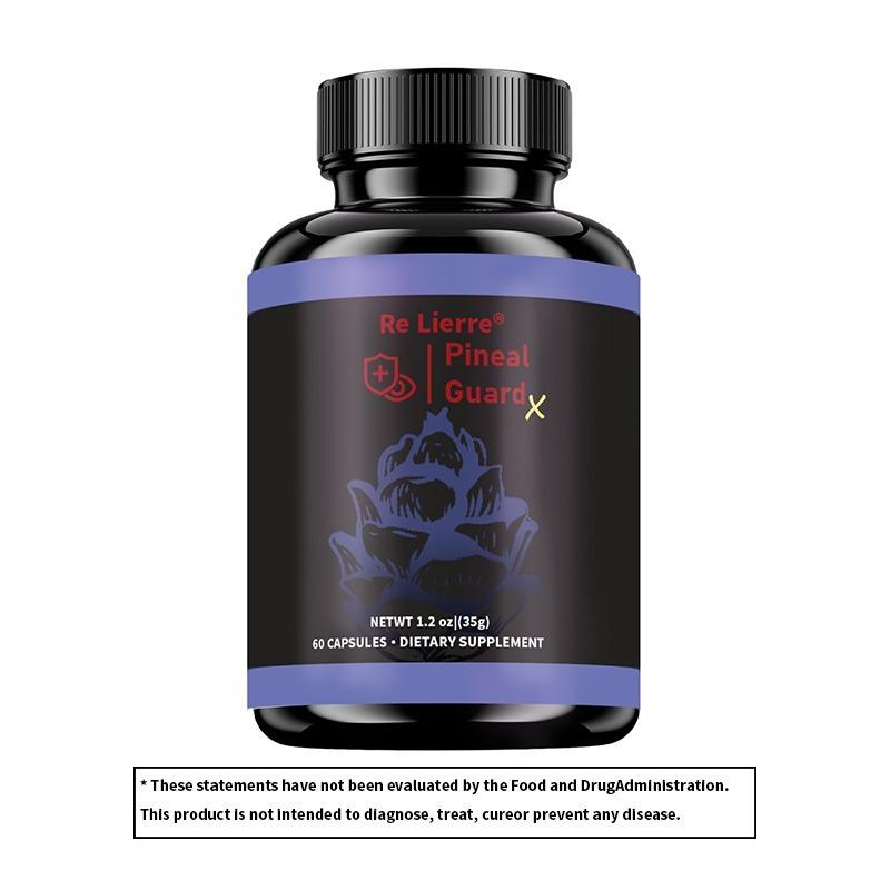 Пинеаловая защита - Поддержка мозга, Витамины для концентрации и памяти для мозга, Декальцинируйте, Активируйте и Защитите вашу шишковидную железу