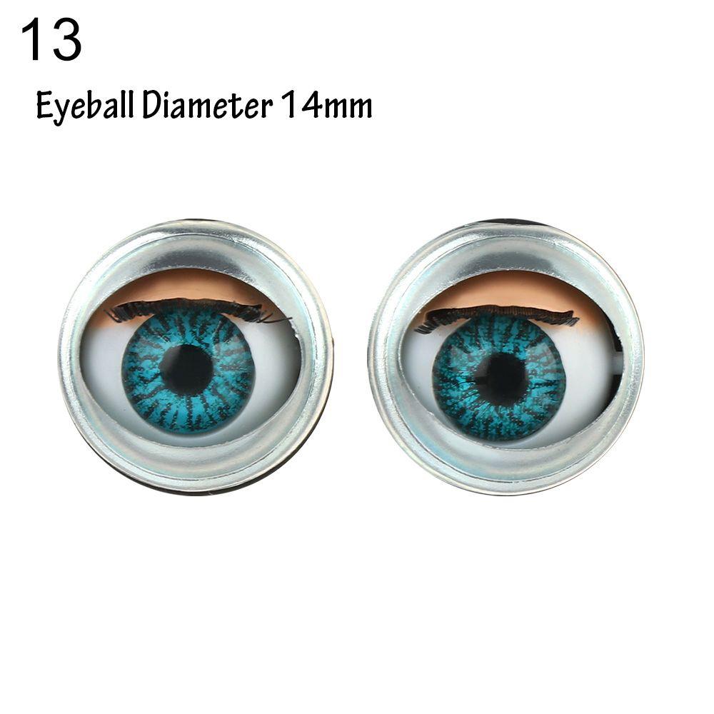 Аксессуары для кукольных глаз Моделирование активного глазного яблока с ресницами Кукольные вращающиеся глазные яблоки своими руками Кукольные глаза