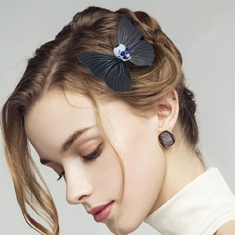 Fashion Personality Hairclip Vintages Creative Barrettes Masquerades Hairpin Suitable for Various Occasion