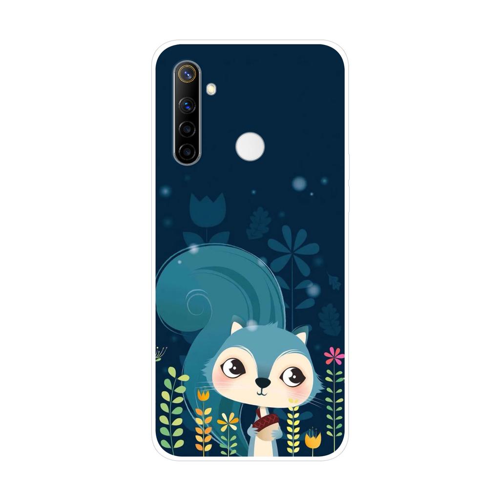 For Realme 6i Realme6i Case Soft Silicone Back Cover Cartoon Phone Case Fashionable