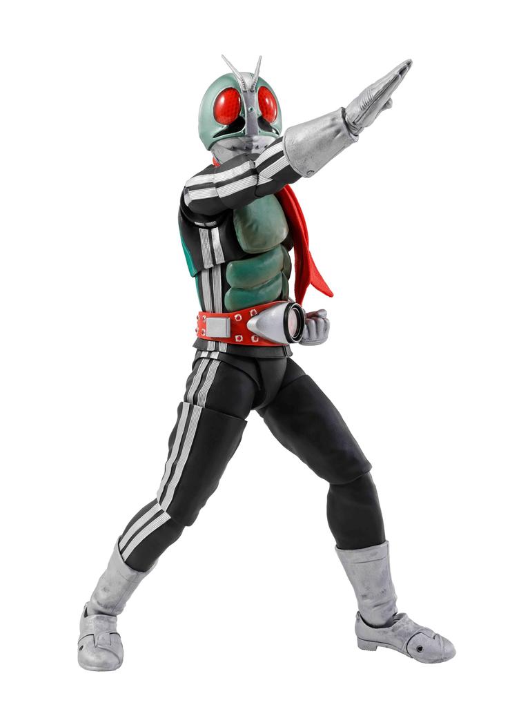 TAMASHII NATIONS Резьба по кости Kamen Rider New 1 Glorious Rider эпохи Сёва Издание с ограниченным тиражом База Примерно 145 мм ПВХ АБС Ткань Окрашенный
