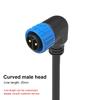 50A M25 Self-locking Waterproof Joint 2/3 Pin Plug Large Current 500V Male Female Socket Charge Connector Power Aviation Plug