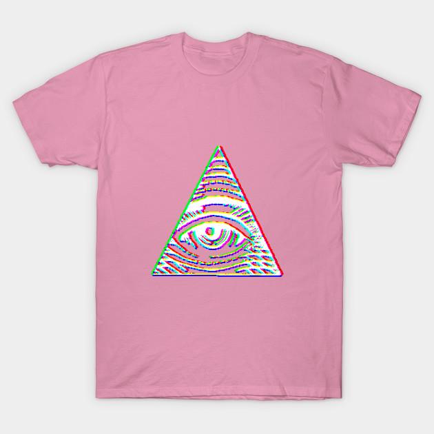 Футболка женская Vhs Illuminati Harajuku Print Kawaii футболка летняя с коротким рукавом женская футболка топ футболка
