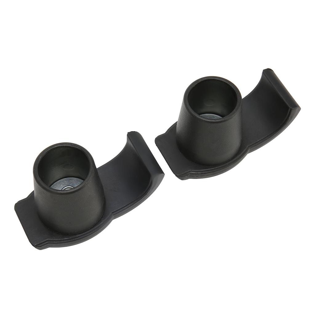 1 Pair Walker Ski Glides Rubber Safety Moving Prevent Slip Coaster Skis 33mm Outer Diameter