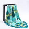 Fashion Hijab Scarf For Women Print Silk Satin Hair Scarfs Kerchief 90*90cm Square Neckerchief Headband Scarves For Ladies