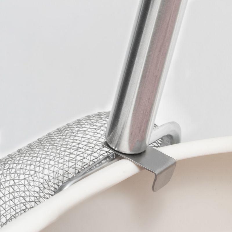 Сетка из нержавеющей стали для кошачьего туалета, прочный очиститель для туалета, угловая лопата, инструмент для уборки домашних животных, принадлежности для кошек