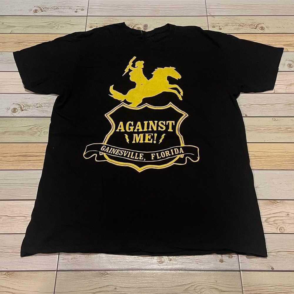 Against Me Band Tour T-shirt Cotton Unisex Tee All Size S-4Xl CB303 Unisex T-Shirt