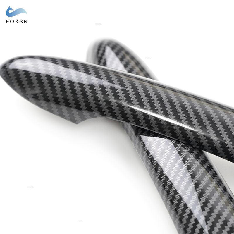 Карбоновая текстура, накладка на наружную дверную ручку автомобиля, аксессуары для Renault MEGANE 3 2008 2009 2010 2011 2012 2013 2014 2015