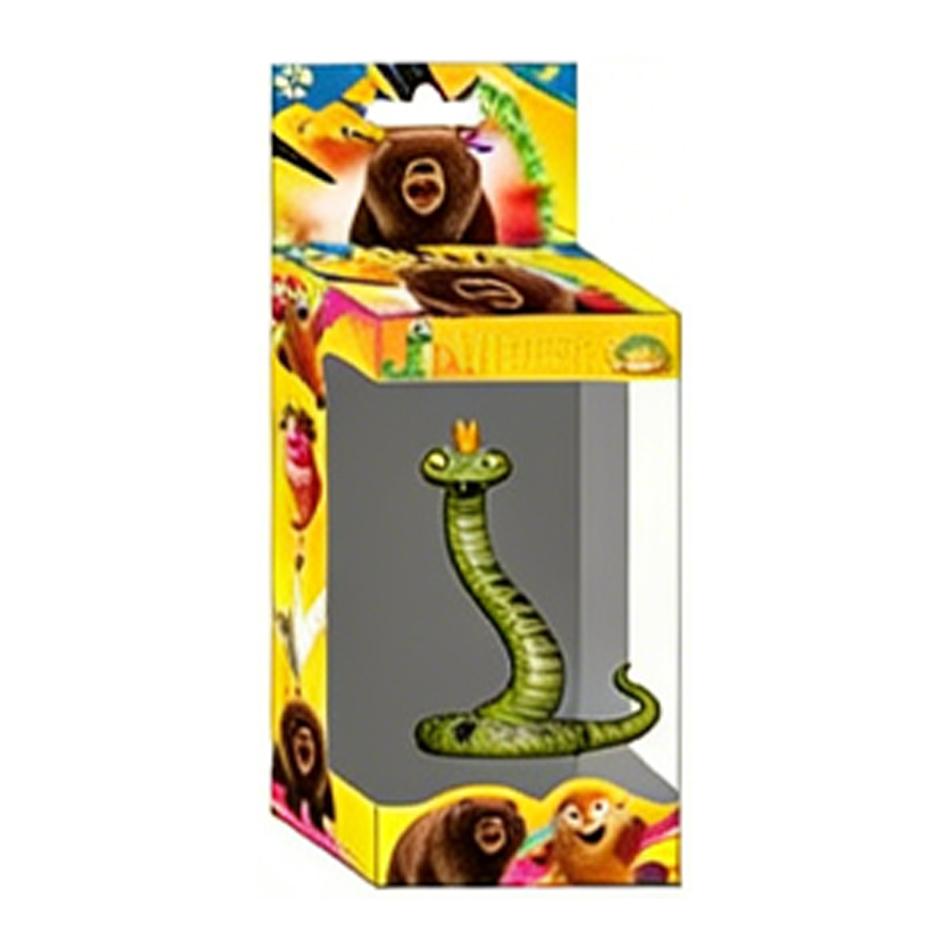 8Pcs/Box Hoppers Beaver Transformation Plan Series Action Figures Cute Cartoon PVC Model Toy Gift for Kids