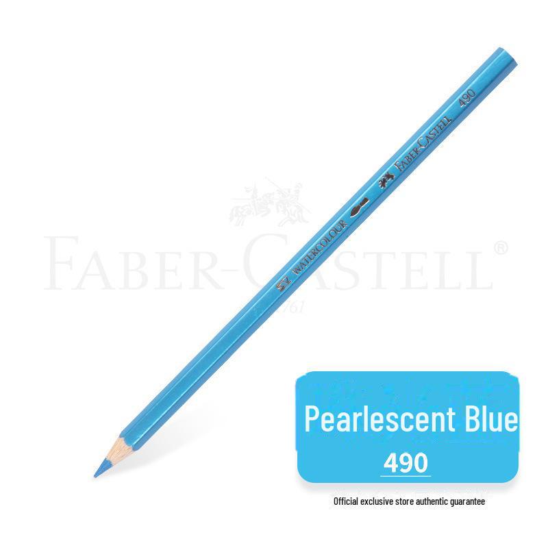 Водорастворимый цветной карандаш Faber-Castell - яркий красный/синий, дополнительный