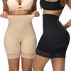 Slip Shorts for Under Dresses and Skirts Women Butt Lift Underwear High Waisted Tummy Control Panties Lace Under Shorts