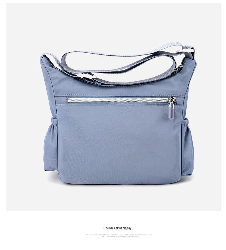 2023 Женская нейлоновая сумка через плечо большой вместимости - многокарманная, повседневная сумка-мессенджер для активного отдыха