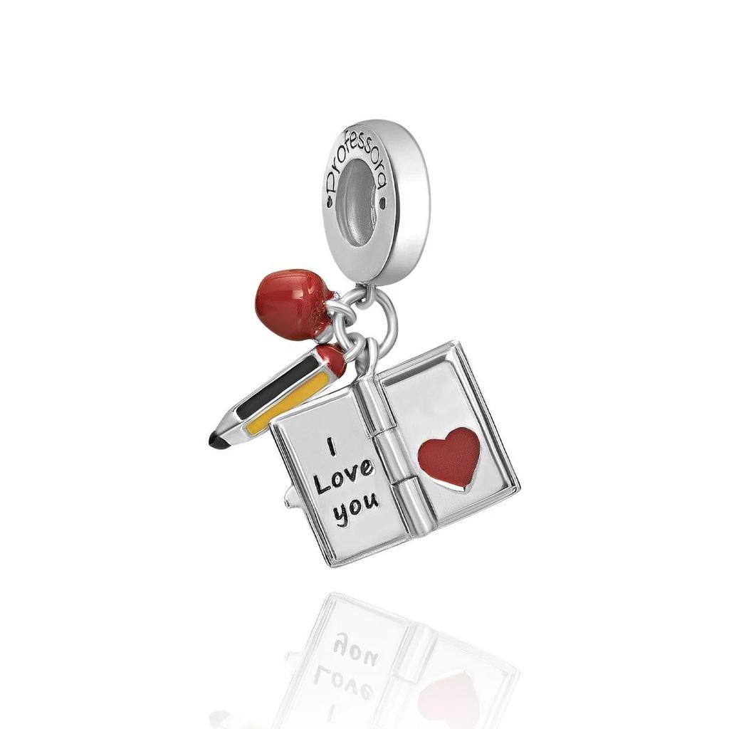 Новый - Распродажа Серия Образование Шапочка Бакалавра Карандаш Книга Шарм Модная Подвеска Подходит Оригинальный Женский Браслет Ювелирный Подарок