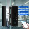 LOCK APP Умный замок для стеклянной двери Замок по отпечатку пальца Bluetooth Биометрический Электронный контроль Система безопасности для стеклянной двери
