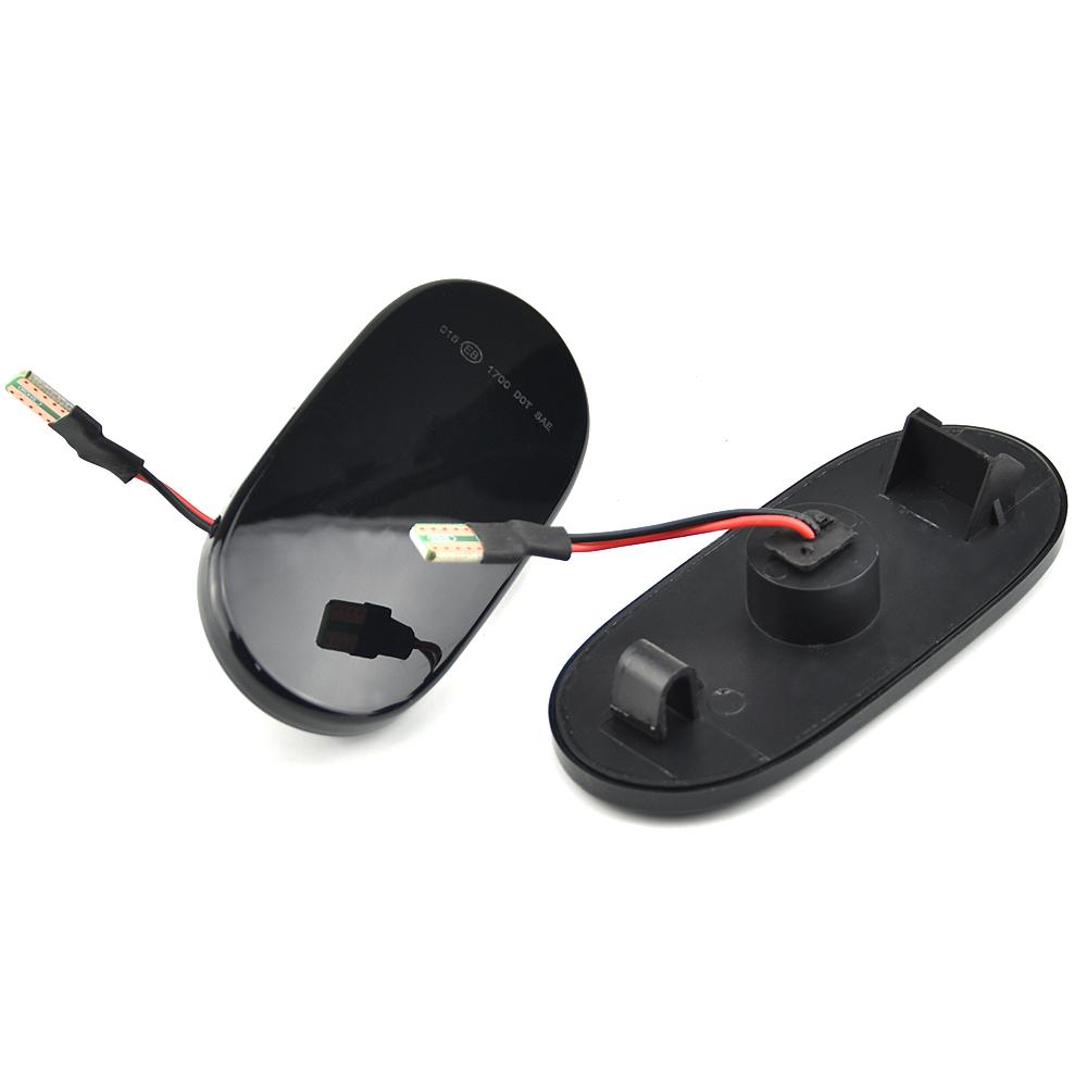 Автомобильные аксессуары, светодиодные динамические боковые габаритные огни указателей поворота, индикаторная лампа для Mercedes-Benz Sprinter W906 2006-2018