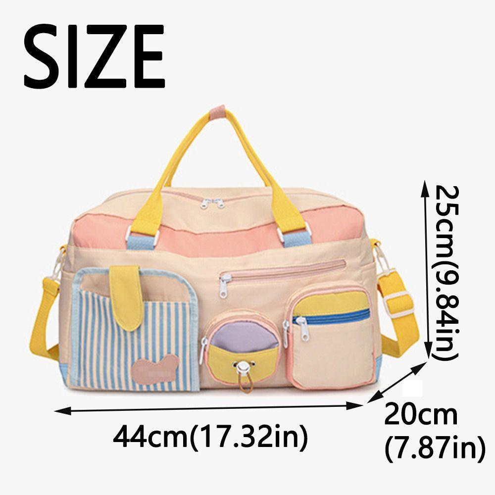 Дорожная сумка-дафл с отделением для влажного и сухого, Kawaii, для путешествий, багажная сумка, спортивная наплечная сумка, для деловых поездок