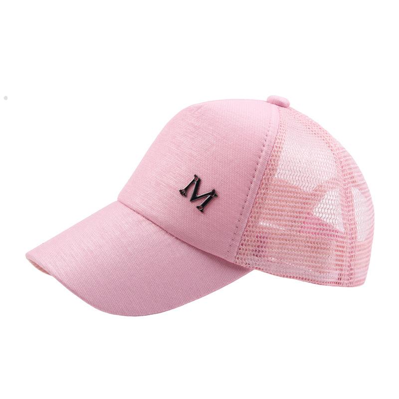 Летняя сетчатая дышащая бейсболка M Standard для родителей и детей с загнутыми полями, солнцезащитная кепка с большими полями, женская кепка