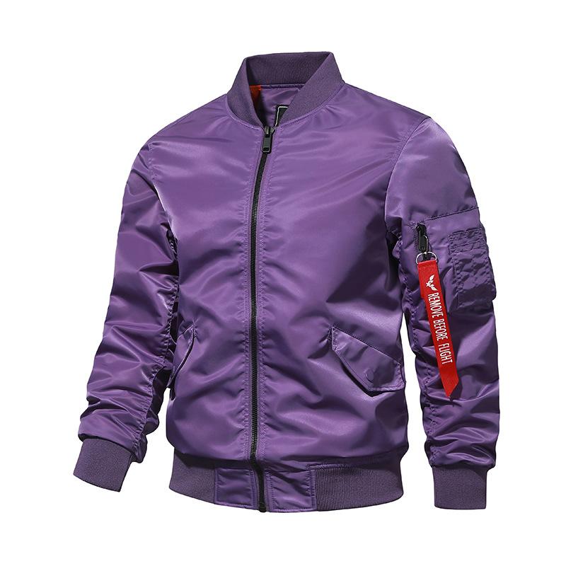 Autumn and Winter Outerwear Bomber Jacket Men's Flight Jacket