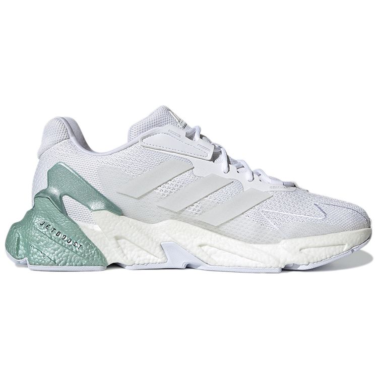 Adidas X9000L4 White Metallic Green Men Sneakers Cloud-White GX3486
