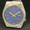 Б/У винтажные мужские часы SEIKO 5 AUTOMATIC 7009A из Японии с синим циферблатом a433466-2 R116-a433466