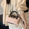 Cute Bow Small Bag Women's New Korean Sweet and Fashionable Versatile Shoulder Messenger Bag Foreign Hand Bag