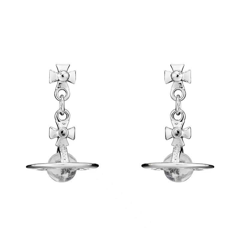 Ожерелье Сатурн и набор серег, изготовленные из сплавов премиум-класса