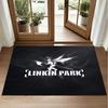 Linkin Park Design Crystal Velvet Rug Soft Decorative Mat for Bedroom Entrance