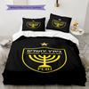 Beitar Jerusalem F.C Pattern Bedding,Quilt Set Quilt Cover Pillowcase Home Birthday Gift(1 * duvet cover + 2 * pillowcase, without core)