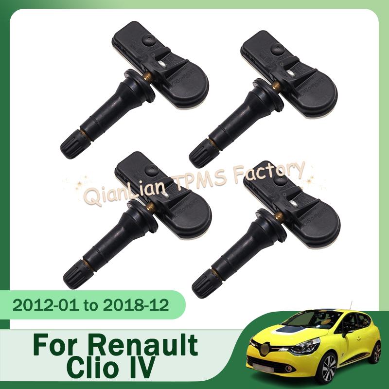Комплект из 4 датчиков TPMS 407009322R для Renault Clio IV Captur Kangoo II Lodgy Logan 433 МГц Система контроля давления в шинах