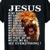 Ewhlion Christian Jesus Is My God King Lord And Savior T Shirt Vintage Breathable Unisex Casual Homme Graphic Fashion
