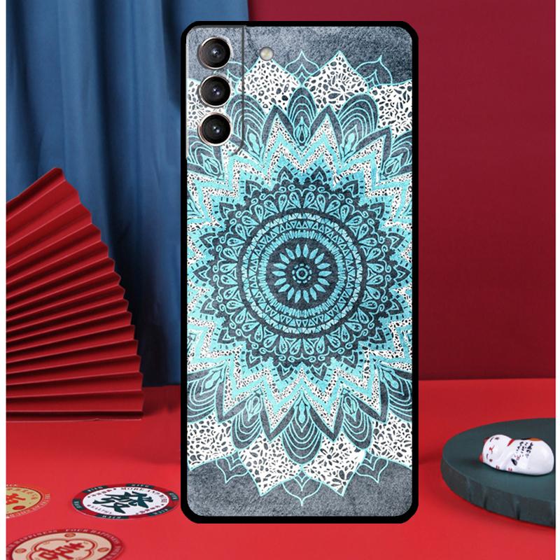 Мандала Мандала Чехол для телефона Для Samsung Galaxy S25 Ultra S9 S10 S20 S21 S22 Plus S23 FE S24 Ultra Задняя крышка