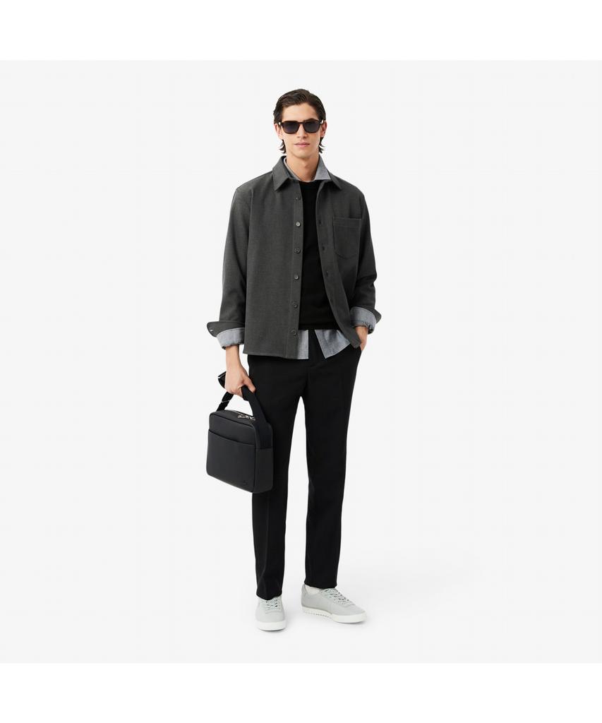 Мужской свитер LACOSTE с круглым вырезом из шерсти мериноса Ah1969-55N 031