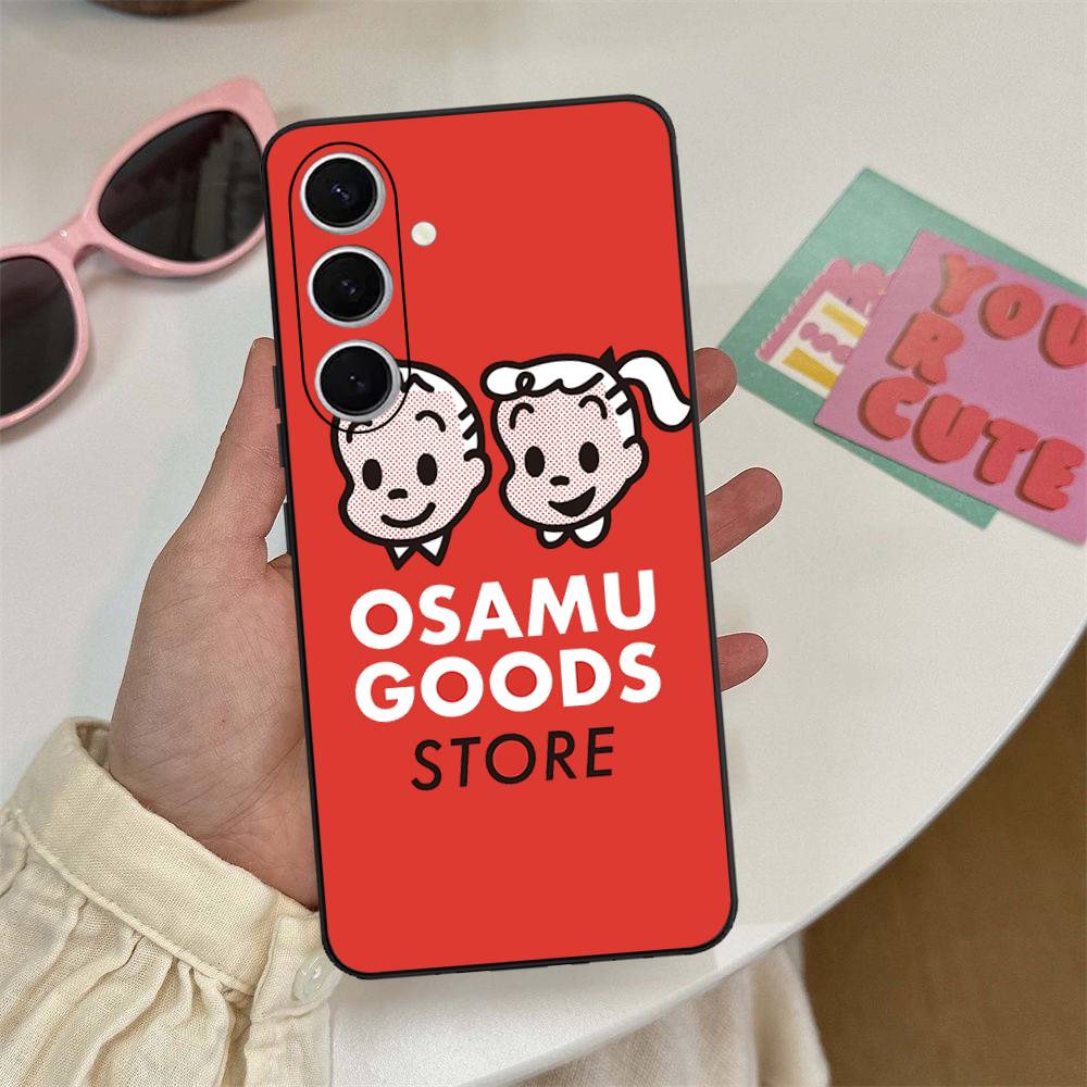 Модный Чехол для Телефона Osamu Goods Для Samsung S 24 Fe 25 Ultra Plus 20 Lite 21 30 22 23 24 22 Ultra 5G Fundas