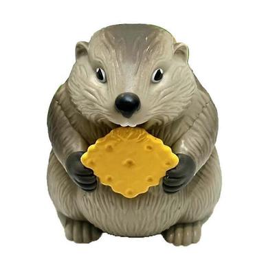 Милая игрушка-симулятор животного мира, кричащий сурок со звуком