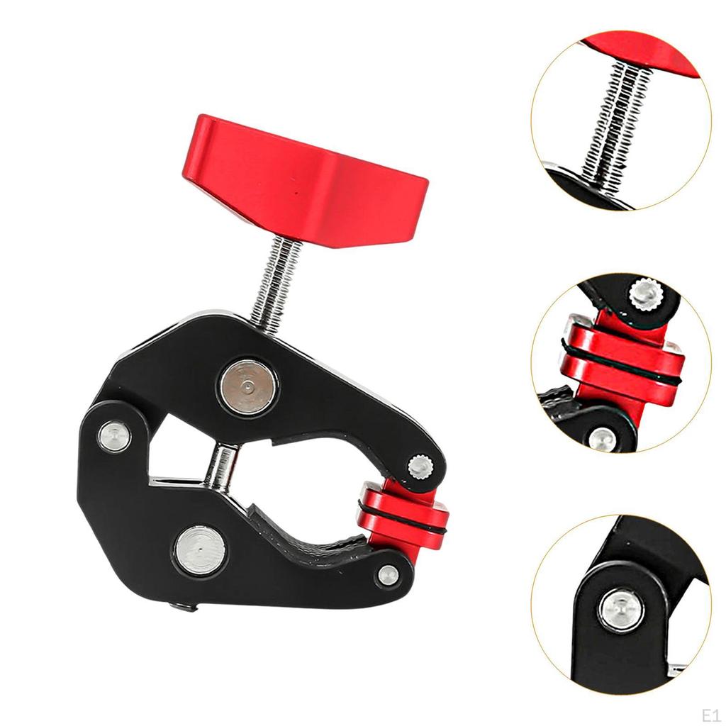 Многофункциональный студийный аксессуар Super Clamp с резьбой 1/4'' и 3/8'' для крепления микрофона на столе