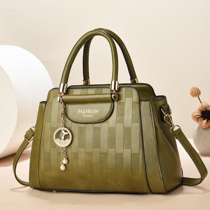 Современная и мягкая структурированная сумочка с застежкой-молнией для надежного хранения