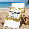 Пляжное полотенце Hennessy Xo, Быстросохнущее, Легко в уходе, Подходит как для занятий фитнесом, так и для пляжного отдыха, Спортивный незаменимый аксессуар