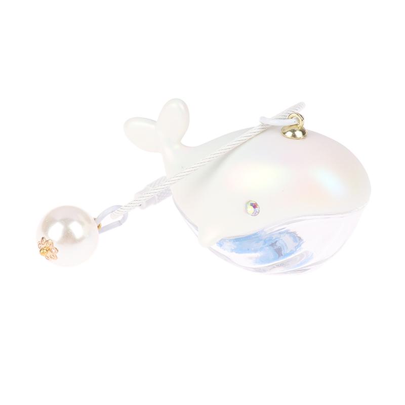 Забавный брелок в виде дельфина с жидкостью для ключей от машины Kawaii Китовый дом, кулон, брелок для ключей, сумки для девочек, брелки, ювелирные изделия, подарки