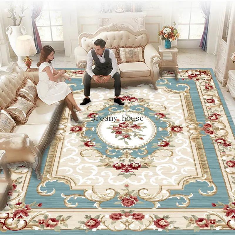 Европейские роскошные ковры для гостиной 200x300 Декорация дома Ковры большой площади Декор спальни Ковер для лаунжа Моющиеся коврики для пола