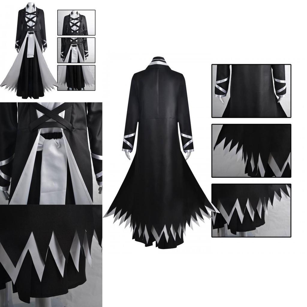 Authentic Bleach Kurosaki Ichigo Robe Cosplay Costume Halloween Carnival Role Play
