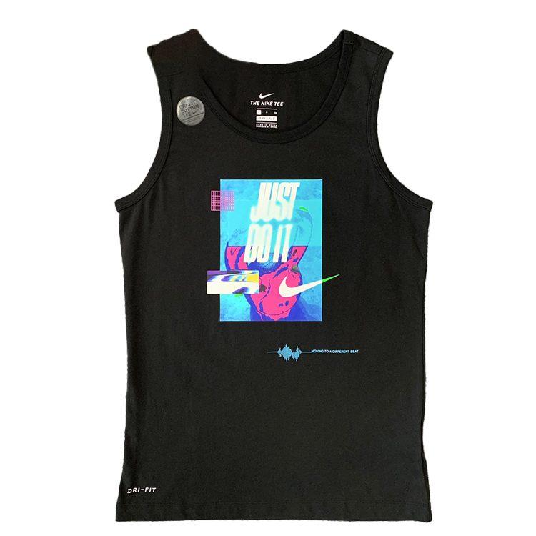 Nike Мужские майки Черные Средняя прямая посадка CV2953-010