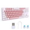 Keyboard Mechanical Gaming 87 Key Mixed Light Computer Supplies for Desktop Laptop 919