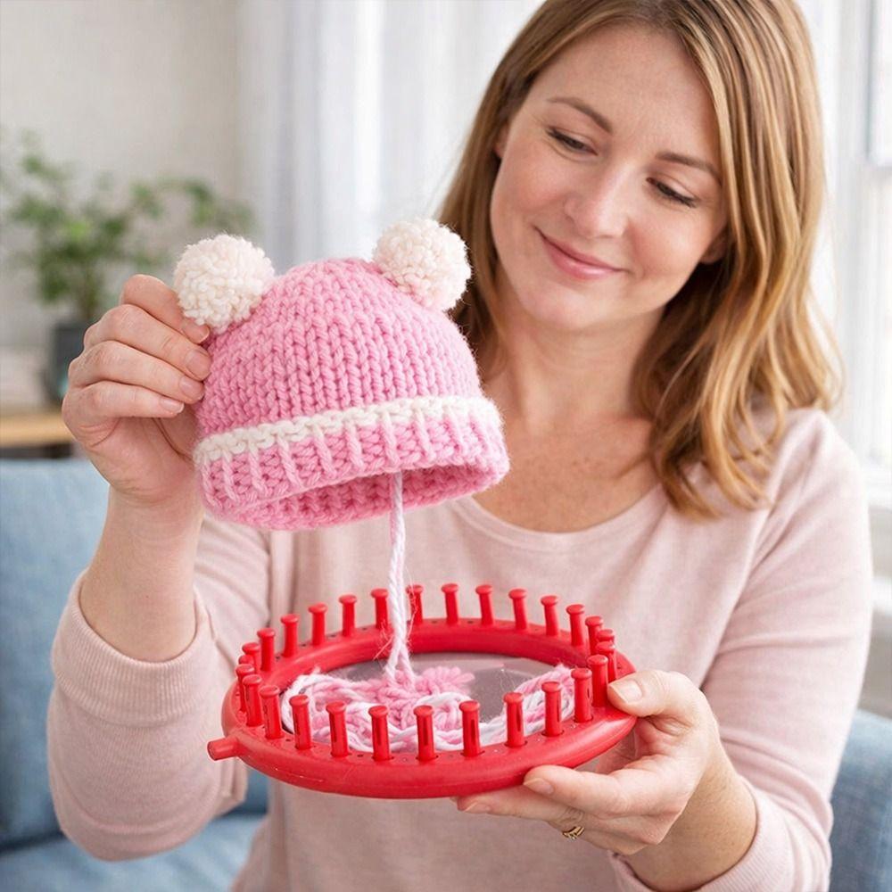 Round Stitching Knitting Machine  Weaving Scarf Sweater Hat Shawl