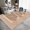 Luxurious Marble Geometic Carpet for Home Living Room Floor Mat Non-slip Bedroom Bedside Coffee Table Area Rugs Bathroom Doormat
