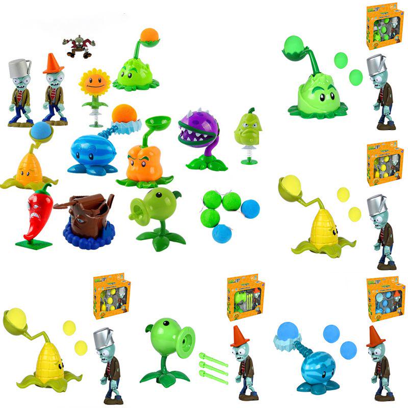 Увлекательный игровой набор Plants Vs Zombies с яркими мини-фигурками для детей
