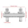 Transmission Line Adapter Plate Oil Seal Connector for Braided Hose Aluminum Alloy 8L90E