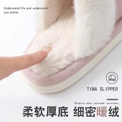 Высококачественные тапочки хлопковые тапочки женские осенне-зимние для улицы войлочные высококачественные домашние нескользящие утолщенные тапочки