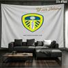 Leeds United Персонализированный Настенный Гобелен с Именем Эстетичный Настенный Подвесной Покрывало из Печатной Ткани Декоративные Гобелены для Спальни Гостиной Домашний Декор