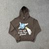 Broken Planet Oversized Hoodie Straight-leg Sweatpants Set - Foil Print Cotton Streetwear Men Women